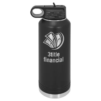 40 oz. Polar Camel Water Bottle - Black