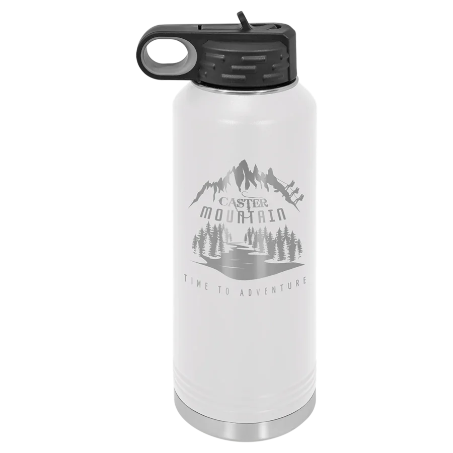 40 oz. Polar Camel Water Bottle - White