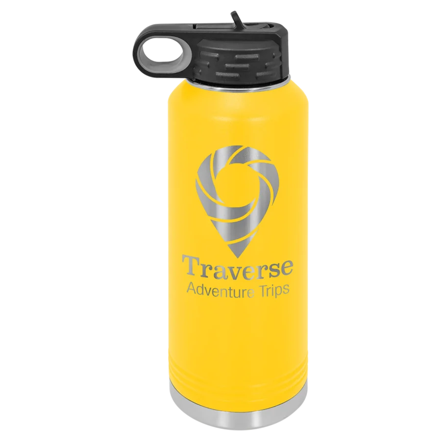 40 oz. Polar Camel Water Bottle - Yellow