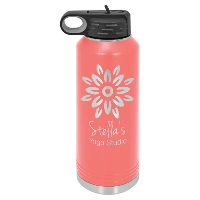 40 oz. Polar Camel Water Bottle - Coral