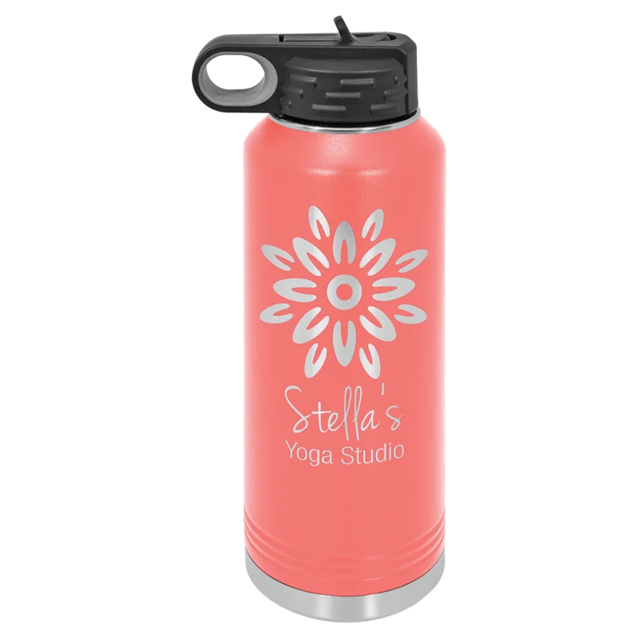 40 oz. Polar Camel Water Bottle - Coral